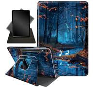 for Galaxy Tab S10 Ultra/S9 Ultra/S8 Ultra 14.6 Inch Case,360 Degree Rotating Stand Smart Protective Cover Case for Samsung Galaxy Tab S10 Ultra/S9 Ultra/S8 Ultra Tablet,Cute Rabbit Forest