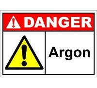 For Garage Argon Danger Decor For Coffee Office Pool Yard Publtoilet Parking Home Wall Decor,Art,Home Wall Decor Funny Vintage Metal Sign Poster 8X12 Inches