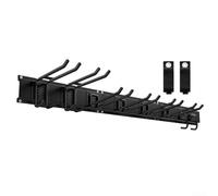 For Garage Tool Organizer with Heavy Duty Adjustable Hooks Wall Mount Storage Rack for For Garage Garden Shed Tool Management System