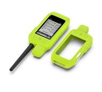 For Garmin Alpha 300i 200i, Silicone Anti-scratch Anti-drop Protective Case, Alpha 200i/300i Soft Edge Shell Bumper Protection Cover (Fluorescent Green)