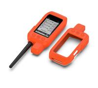 For Garmin Alpha 300i 200i, Silicone Anti-scratch Anti-drop Protective Case, Alpha 200i/300i Soft Edge Shell Bumper Protection Cover (Orange)
