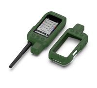 For Garmin Alpha 300i 200i, Silicone Anti-scratch Anti-drop Protective Case, Alpha 200i/300i Soft Edge Shell Bumper Protection Cover (Green)