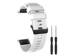 for Garmin Fenix 5S Watch Band Replacement Quick Easy Fit Soft Silicone Strap for Fenix 5S/5S Plus/6S/6S Pro/D2 Delta S with Screw Drivers (20mm Width)