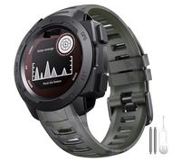 For Garmin Instinct Band, Soft Silicone Replacement Watch Strap Compatible With Instinct 2/ Solar/Tactical WatchBand