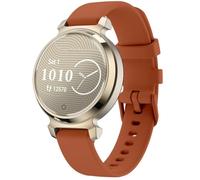 for Garmin Lily 2 Band, 14mm Soft Silicone Compatible with Garmin Lily 2 / Lily 2 Active watch (Brown)