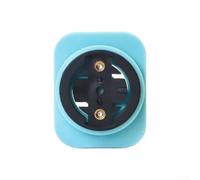 for garmin Mount Adapter 4x5cm Backed Version for garmin Mount | Secure fit for gravel road MTB, flexible mounting, standard for garmin interface, for durable resin plastic(blue-A)