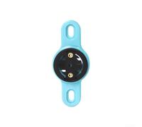 for garmin Mount Adapter 4x5cm Backed Version for garmin Mount | Secure fit for gravel road MTB, flexible mounting, standard for garmin interface, for durable resin plastic(blue-B)