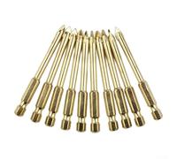 for Gdfnmogo 10pcs 6mm Carbide Tile and Glass Drill Bits Set with Reinforced Cross Spear Head for Smooth Accurate Drilling in Ceramic Tile Marble Porcelain Mirrors and