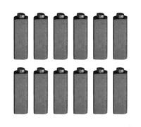 for Gdfnmogo 12pcs Carbon Brushes 4x5.5x17mm Replacement Set for Anchor Engine Electric Hair Dryer and Other Power Tool Motors, Lasting Black Carbon Brush Kit for General