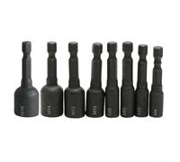 for Gdfnmogo 6pcs 4-16mm Screw Tap Socket Adapter Set with Extension Bar, 1/4 Inch Hex Shank Alloy Steel Tap and Die Holder for Hand Electric Drills