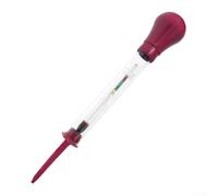 for Gdfnmogo Car Battery Hydrometer for Acid Batteries, Glass Electrolyte Fluid Density Tester with Rubber Suction Bulb, Automotive Battery Testing Tool(Red)