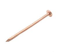 for Gdfnmogo Copper Tree Stump Killer Nails 65mm/75mm, Heavy Duty Solid Copper Spikes for Killing Trees and Roots, Easy Drill and Hammer Application for Effective Stump(D)