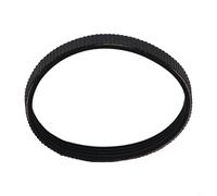 for Gdfnmogo Electric Planer Drive Belt 9.6mm Width, Rubber Transmission Belt for Power Tools, Planer Replacement Belt 238mm Length, Black Drive Belt Compatible