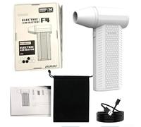 for Gdfnmogo Handheld Electric Air Duster with Brushless Motor, 4 Speed Adjustable Blower, 130000 RPM Turbine Fan, Portable Air Compressor for Electronics,(White)