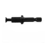 for Gdfnmogo Hex Shank Drill Adapter 1/4 Inch to 3/8-24UNF Male Thread, Steel Keyless Drill Chuck Converter with 2-13mm Clamping Range, Ratchet Locking for Power Tool Bit