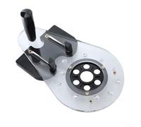 for Gdfnmogo Offset Router Base Plate with for Edge Routing Guide and Reversible Fence for Woodworking, Includes Centering Pin & 1-3/16" Guide Bushing, Acrylic Router