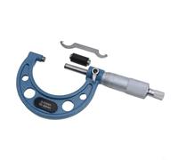 for Gdfnmogo Outer Diameter Micrometer 0-75mm Metric Measuring Tool for External Measurement and Thread Scale, Carbon Steel Micrometer with 0.01mm(25-50mm)