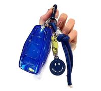 For Geely Atlas Boyue NL3 Coolray 2024 X6 X7 EX7 Emgrand Kulrey GT GC9 Soft Car Remote Key Cover Case Shell Fob Keychain Holder(Blue set 1)