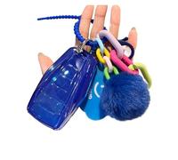 For Geely Atlas Boyue NL3 Coolray 2024 X6 X7 EX7 Emgrand Kulrey GT GC9 Soft Car Remote Key Cover Case Shell Fob Keychain Holder(Blue set 2)