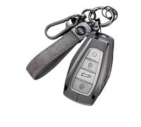 For Geely Coolray X6 Atlas Monjaro Tugella Geometry C Emgrand Global Kulrey Hawk GX7 Okavango Car Key Cover Case Shell Protector(Black)