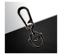 For Geely Coolray X6 X7 Emgrand Global Hawk GX7 TPU Car Smart Key Case Protective Cover Shell Holder Keychain(Gun-black keychain)