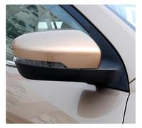 For Geely EC7/EV300 2014-2016 Manual Power Folding Car Door Wing Rearview Mirror Assy Side Assembly Car Complete Wing Mirrors(Amber Gold-RH,Manual)