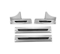 For Geely For Galaxy Starship 7 EMi Door Sill Protector Welcome Pedal Decorative accessories(Built-in Silver 4pcs)