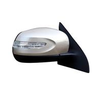 For Geely For GX7 For Emgrand X7 2014-2017 Auto Turn Signal Manual Folding Mirror Assembly Car Side Rearview Rear View Door Wing Mirror Assembly(Manual grey R)