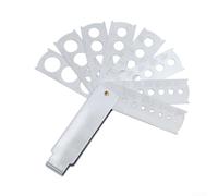 for Gem Stone Measuring Tool, Stainless Steel, Compact Design | For Stone Setting, Quick Measurement, Suitable for Hobbyists, for durable Metal Build, Silver Colour