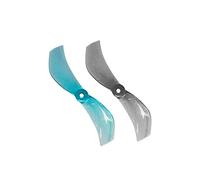 For Gemfan 40MM 1610 2-Blade PC Propeller 1mm 1.5mm for RC FPV Racing Freestyle for Tinywhoop Micro Drones Replacement DIY Parts Drone accessories (Color : 8Pairs 1.5mm Blue)