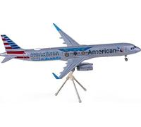 for Geminijets for American Airlines for Airbus A321 N167AN Flagship Valor Medal of Honor 1:200 Airplane Pre-built Model