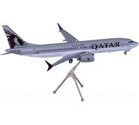 for Geminijets for Qatar for Boeing 737 MAX 8 A7-BSC 1:200 Airplane Pre-built Model
