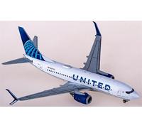 for Geminijets for United Airlines for Boeing 737-700 N21723 1:400 Airplane Pre-built Model