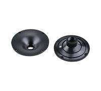 For ghxamp 6 inch 6.5inch Round Diameter 165mm 34Screw Horn Tweeter Shell Plastic Accessories Speaker Equipment for ABS 2PCS