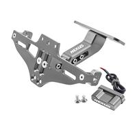 For Gilera Nexus 125 250 300 500 E3 2002 2003-2024 License Plate Holder Number Frame Light Bracket Turn Signal