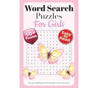 For Girls Word Search Puzzle Book: Word Search with Easy to Read Print with Affirmations, Empowering Words, Motivation, and More | 6x9 inches, 110 ... Birthdays, Holidays, Vacations and Free Times