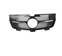 For GL X164 2010-2012 For GL320 For GL350 For GL450 For GL550 For GL500 GT Front Radiator Grille Bumper Grill Grid Mesh Front Radiator Grille(Black1)