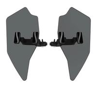 For GL1800 GL1800B F6B 2018-2023 Motorcycle Motorbike Spoiler Side Wing Panicle Windshield Spoiler Windshield Fairing Guard Side Panel Cover Fairing(Dark Grey)