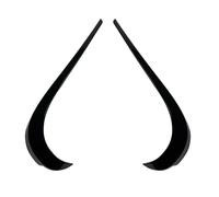 For GLA Class GLA220 250 X156 AMG 2017 To 2019 Front Bumpers Splitter Lip Side Spoiler Trim Cover Sticker By ABS