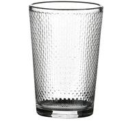 For Glass Tumbler Set Stackable Juice Water Glasses Set of 8 Dimpled Glass