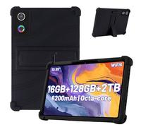 for Gleeson A7 Tablet Case 11Inch, Shockproof Four Corner Airbag Protection,Soft Silicone Edge Cover with Built-in Stand,Heavy Duty Protective Sleeve for Gleeson A7,Black