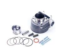 For Glixal For GY6 For 125cc For 4-stroke For 152QMI For Moped Scooter Go Kart ATV 52.4mm Engine Cylinder Kit Head Assy Motorcycle Cylinder Assy