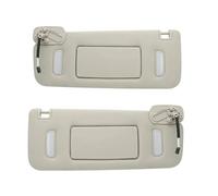 For GMC For Cadillac For Escalade 2007-2014 1/2pcs Car Sun Visor Grey Left/Right Side Sunshade Cover With Make-Up Mirror Car Sunvisor(Left and right)