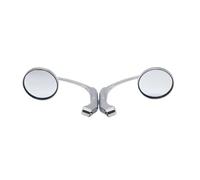 For Gn125 For Cafe Racer Motorcycle Round Rearview Side Mirrors