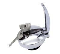 For GN125 Motorcycle Fuel Tank Oil Cap With Keys Classic Gas Tank Lock Tank Port