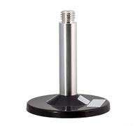 for gnss for antenna Mounting Base 5/8-11 Thread for gps Adapter Plate for Land Surveying Equipment Rust for proof Outdoor Application 91mm Length(Black plastic base)