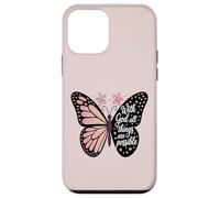 For God All Things are Possible Matthew 19:26 butterfly Case for iPhone 12 mini