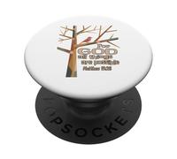 For God All Things Are Possible Matthew 19:26 PopSockets Adhesive PopGrip