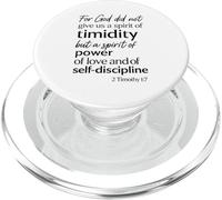 For God Did Not Give Us A Spirit Of Timidity 2 Timothy 1:7 PopSockets PopGrip for MagSafe