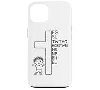 For God loved the world cross faith Case for iPhone 13